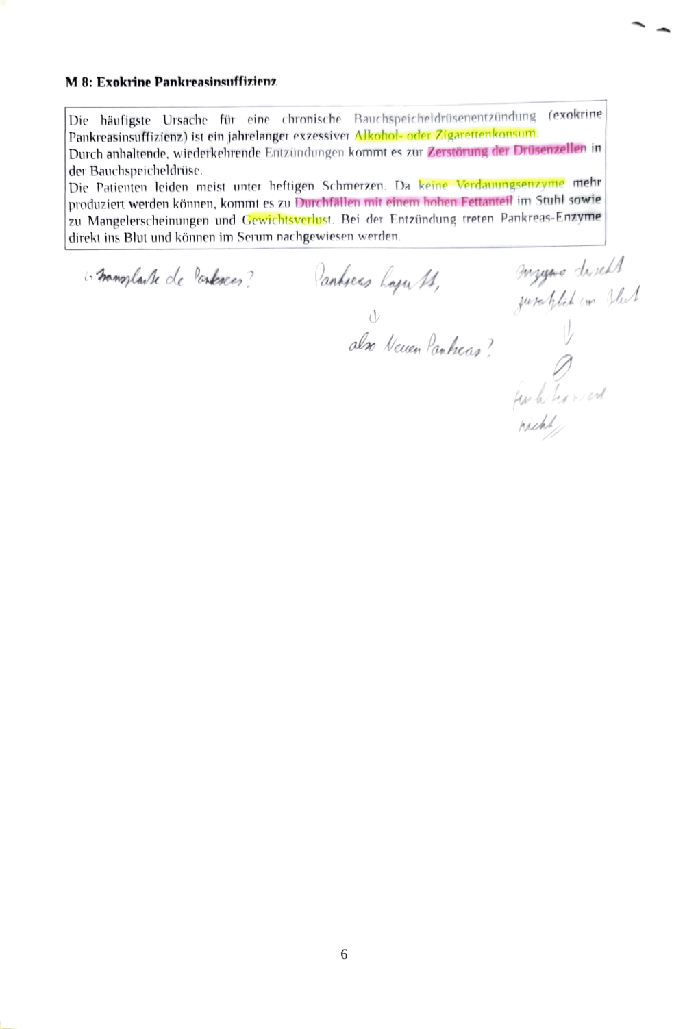 Documento da prova: Fotosynthese + Ezymatik - P Q2 123B