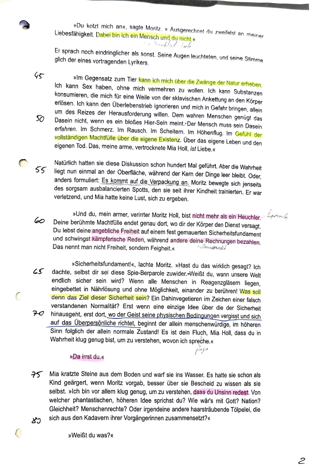 Documento da prova: Corpus Delicti - P2 Q2 123B