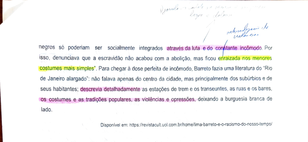 Documento da prova: Pequeno Manual Antirracista (Djamila Ribeiro) - 123B 2025