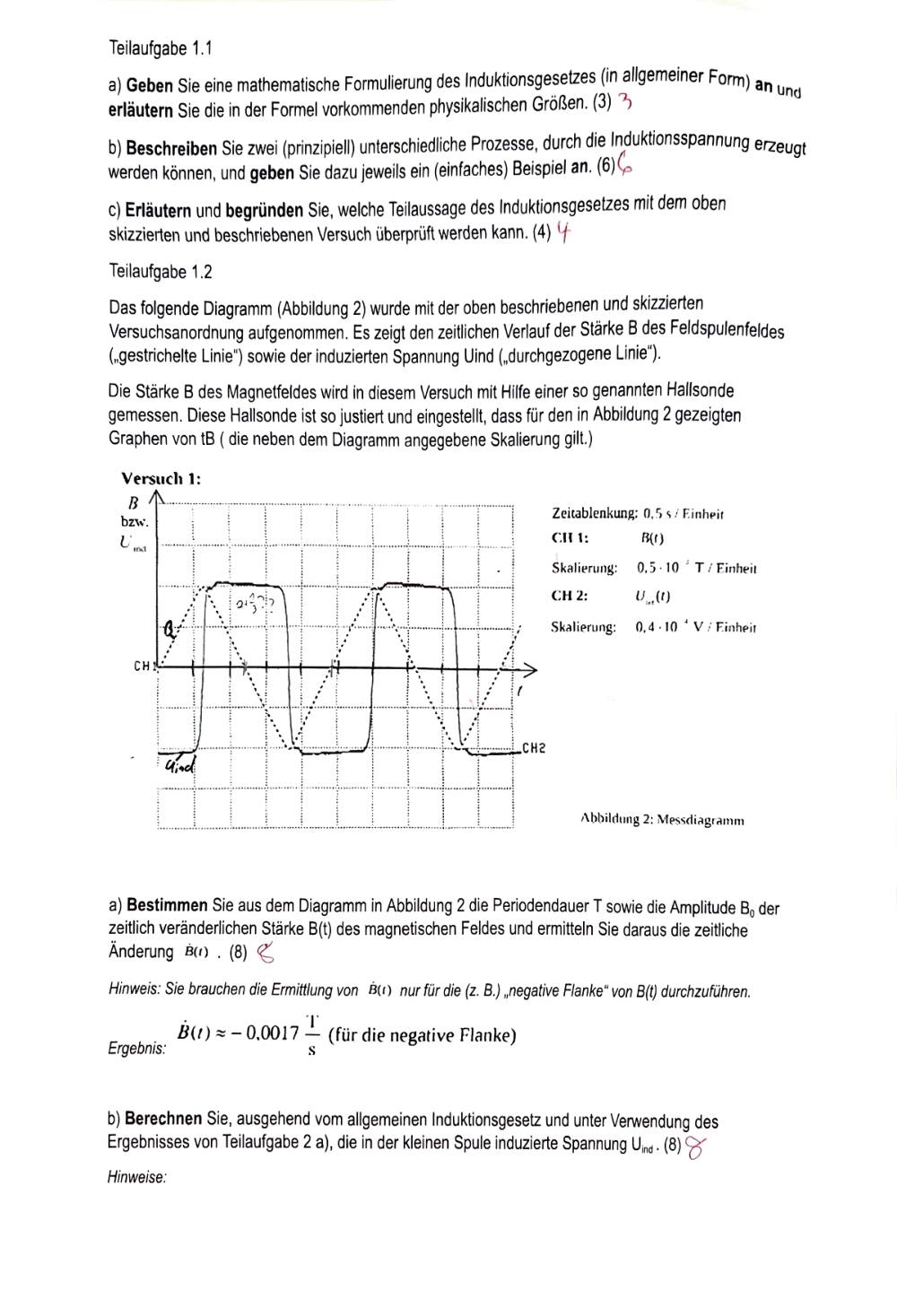 Documento da prova: Induktion - Q3 131B