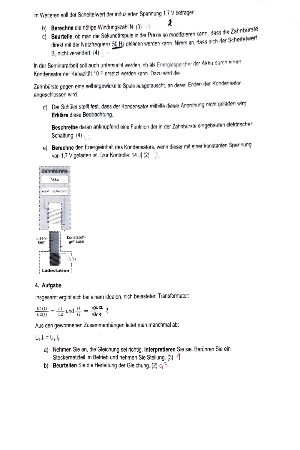 Documento da prova: Induktion - Q3 131B