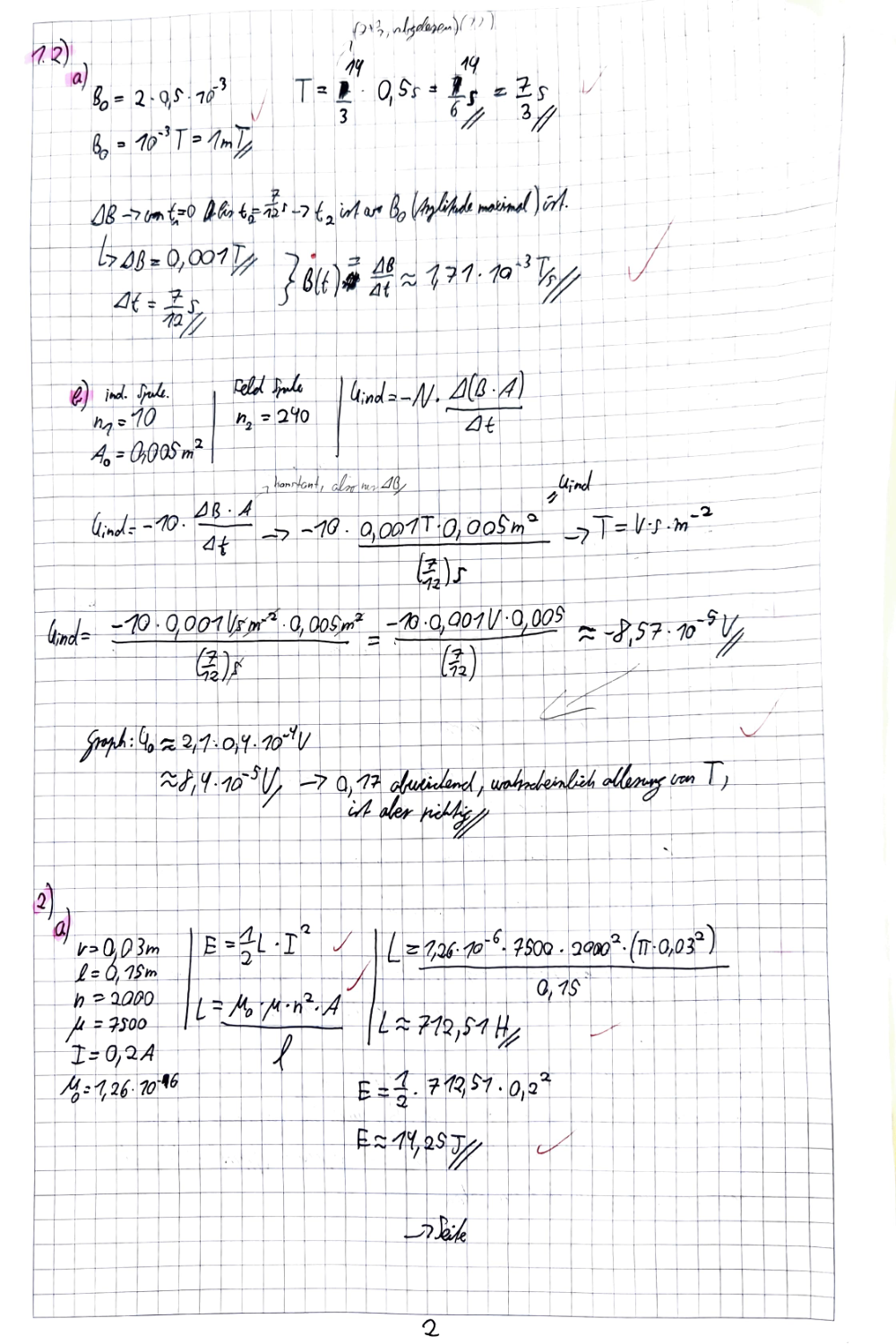 Documento da prova: Induktion - Q3 131B